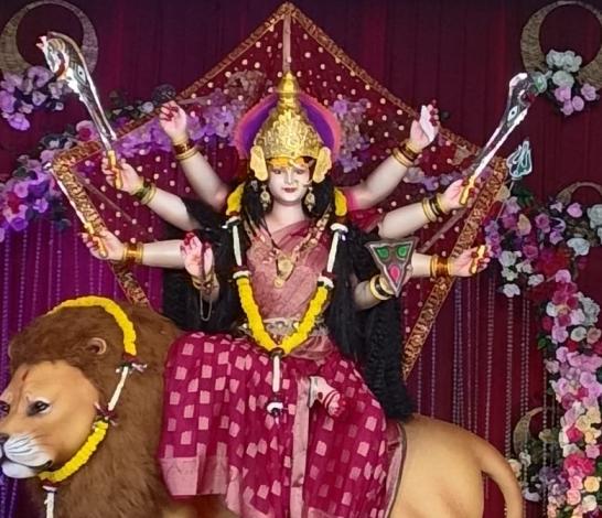 Shardiya Navratri 2024: रायपुर में विराजित माँ दुर्गा की एक झलक: Jai Durga Maa: Durga Devi: Maa Durga, 